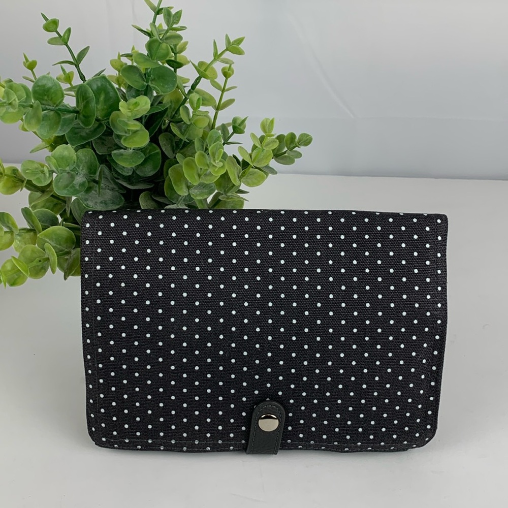 Thirty-One grey crossbody canvas bag